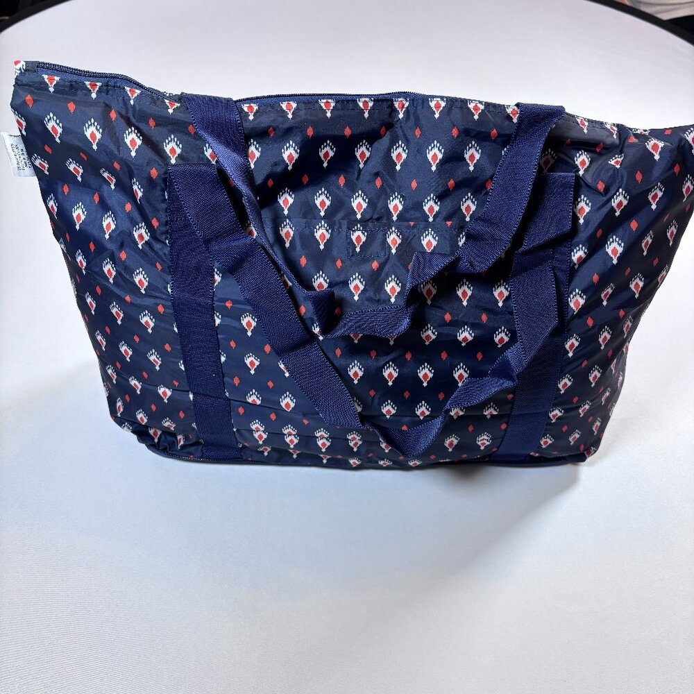 RuMe Foldable Travel Tote AND Matching Baggie All Travel Organizer Purse